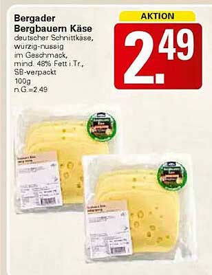 Bergader Bergbauern Käse – Aktionspreis