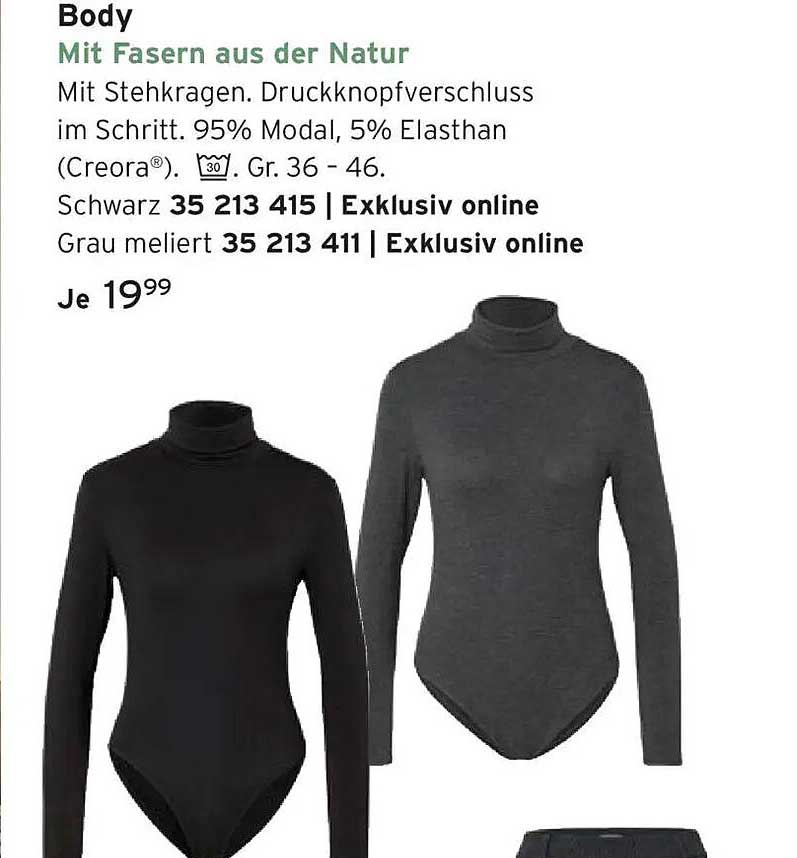 Body mit Fasern aus der Natur