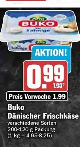 Buko Dänischer Frischkäse - verschiedene Sorten