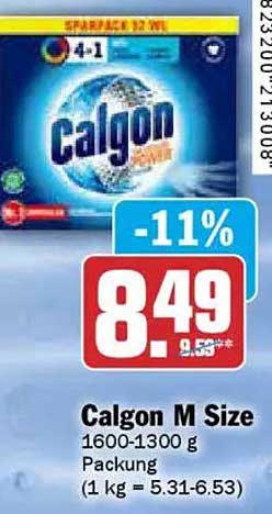 Calgon M Size 1600-1300 g Packung