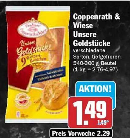 Coppenrath & Wiese Unsere Goldstücke - verschiedene Sorten, tiefgefroren