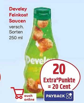 Develey Feinkost Saucen - verschiedene Sorten 250 ml