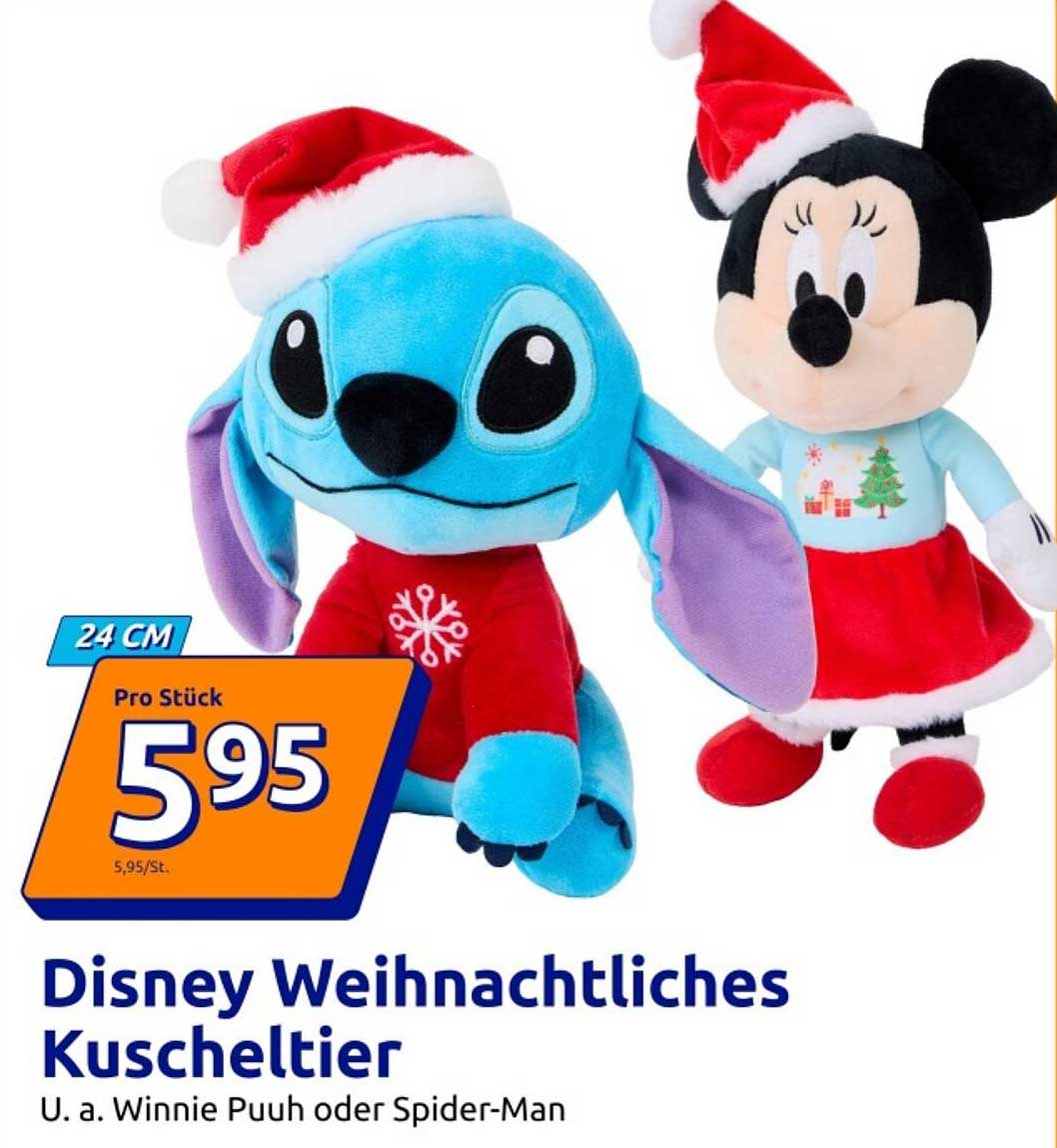 Disney Weihnachtslichtes Kuscheltier