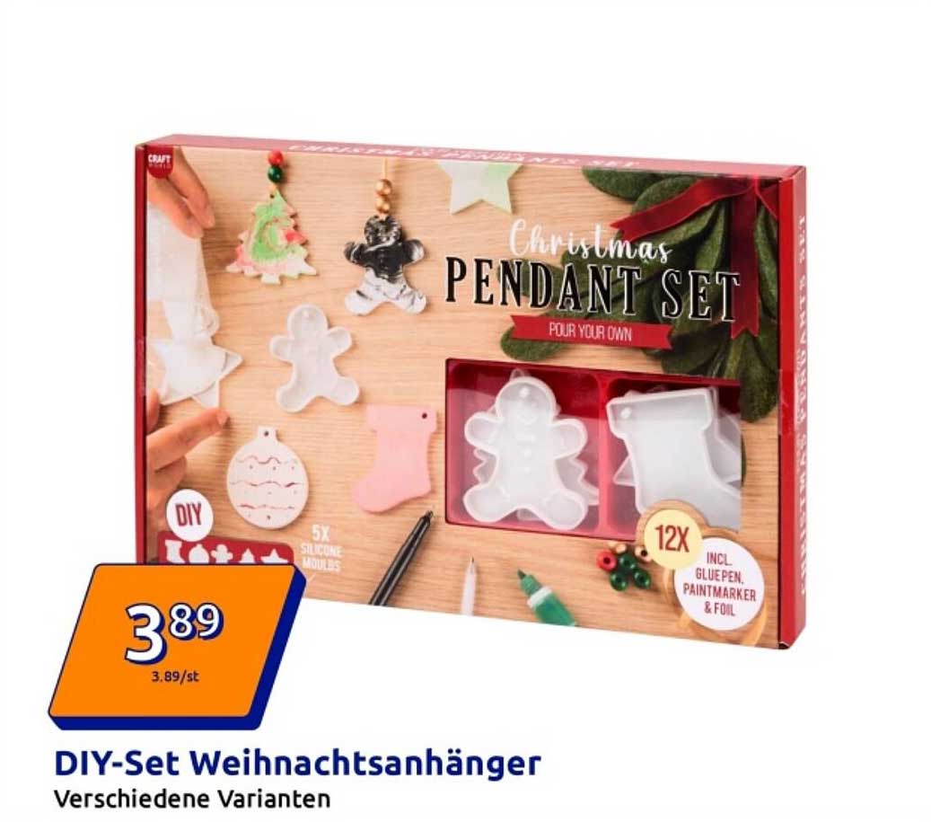 DIY-Set Weihnachtsanhänger - Verschiedene Varianten