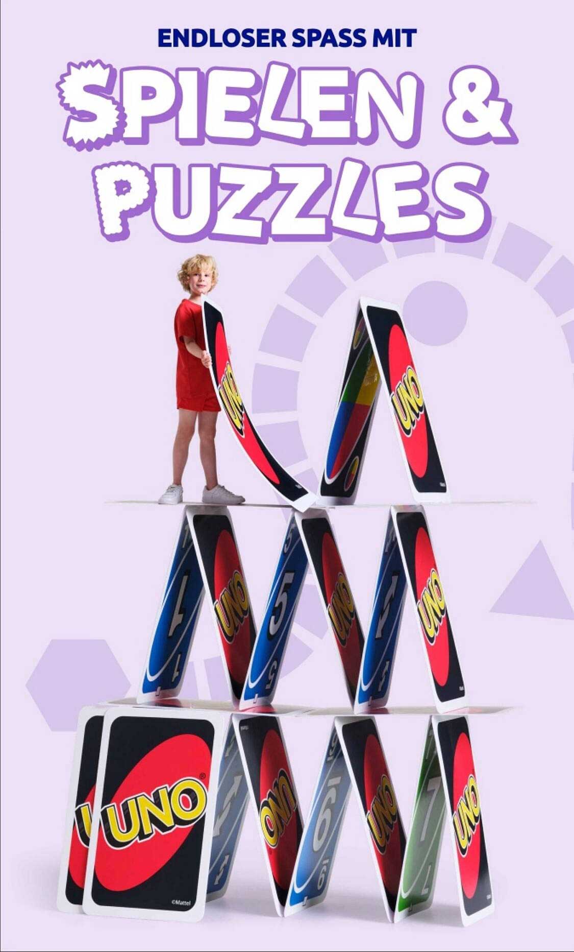 Endloser Spaß mit Spielen & Puzzles