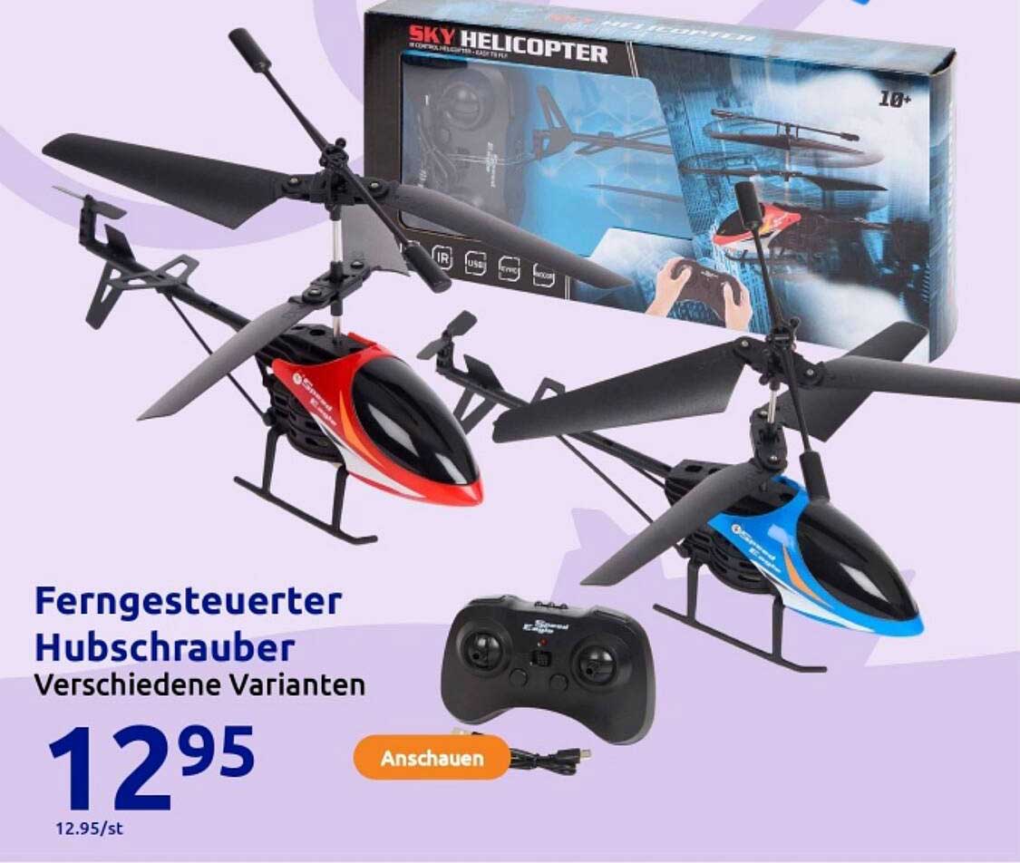 Ferngesteuerter Hubschrauber - Verschiedene Varianten