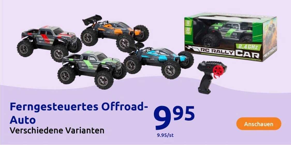 Ferngesteuertes Offroad-Auto - Verschiedene Varianten