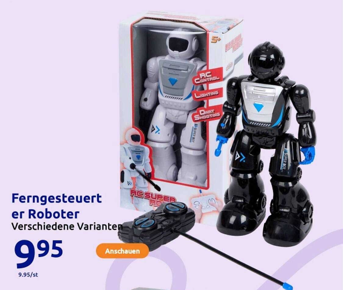 Fernsteuerter Roboter - Verschiedene Varianten