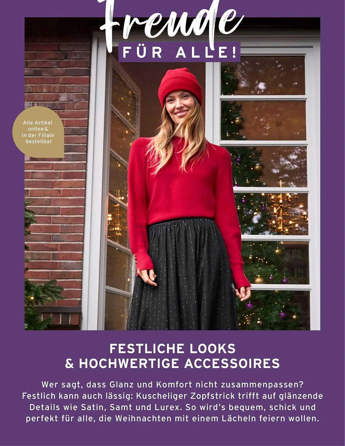 Festliche Looks & Hochwertige Accessoires