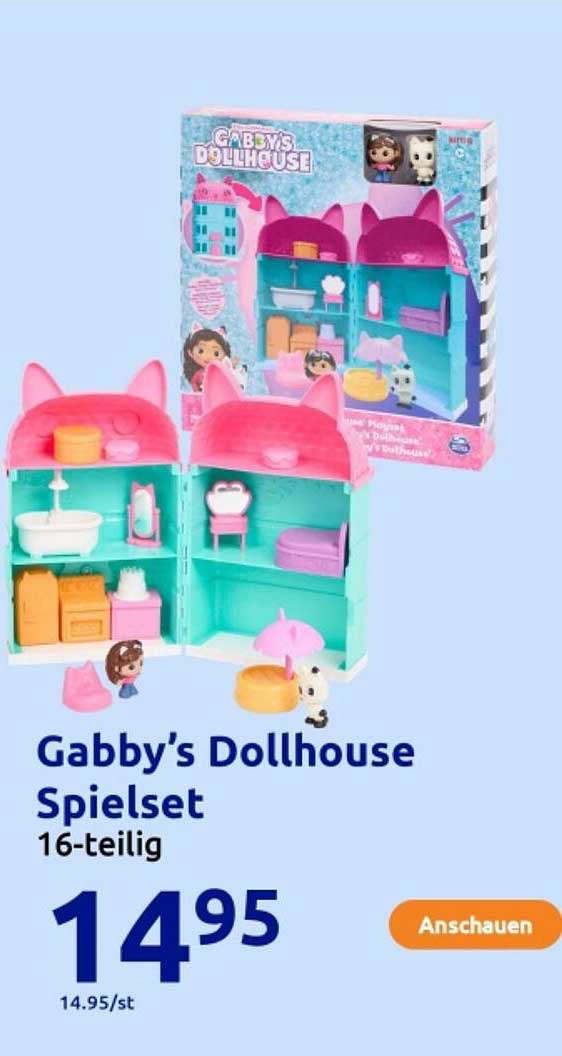 Gabby's Dollhouse Spielset 16-teilig