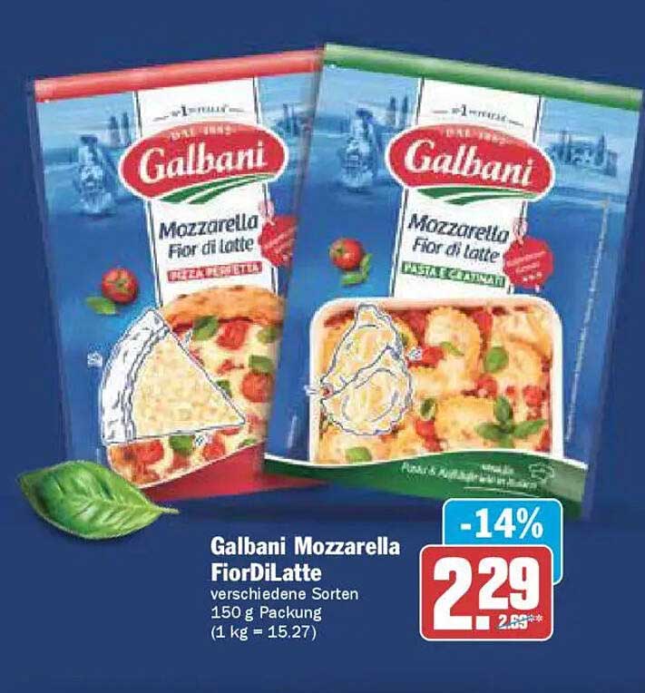 Galbani Mozzarella Fior di Latte 150 g