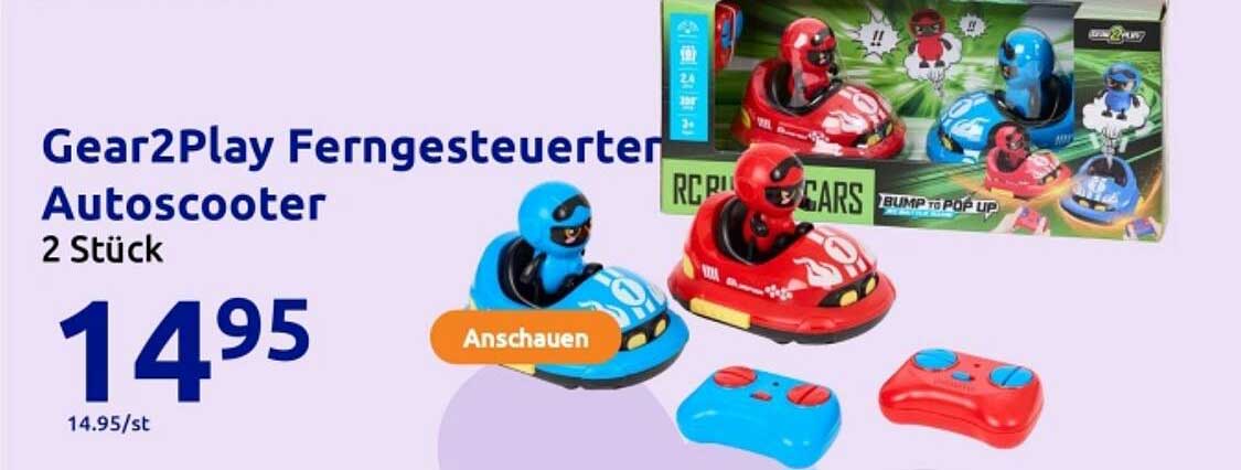 Gear2Play Ferngesteuerter Autoscooter 2 Stück