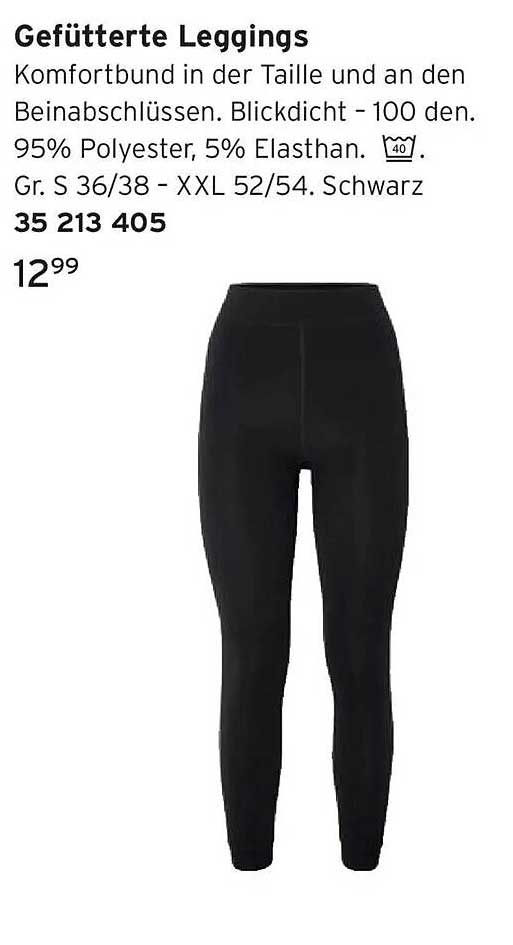 Gefütterte Leggings