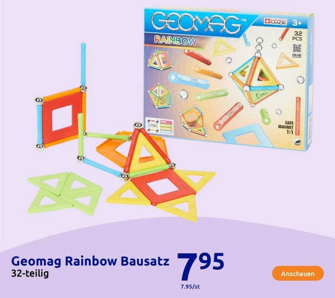 Geomag Rainbow Bausatz 32-teilig