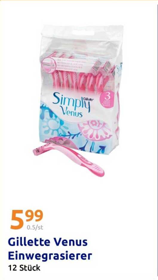 Gillette Venus Einwegrasierer 12 Stück