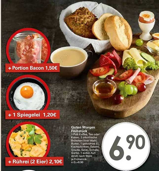 Guten Morgen Frühstück