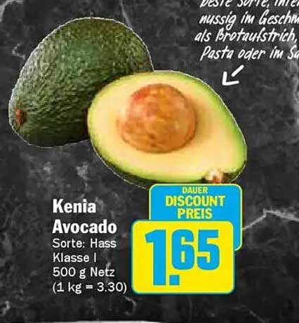 Kenia Avocado – Sorte: Hass, 500 g Netz
