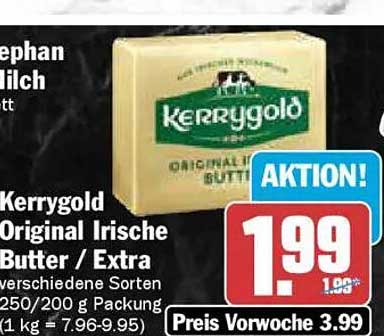Kerrygold Original Irische Butter / Extra 250g