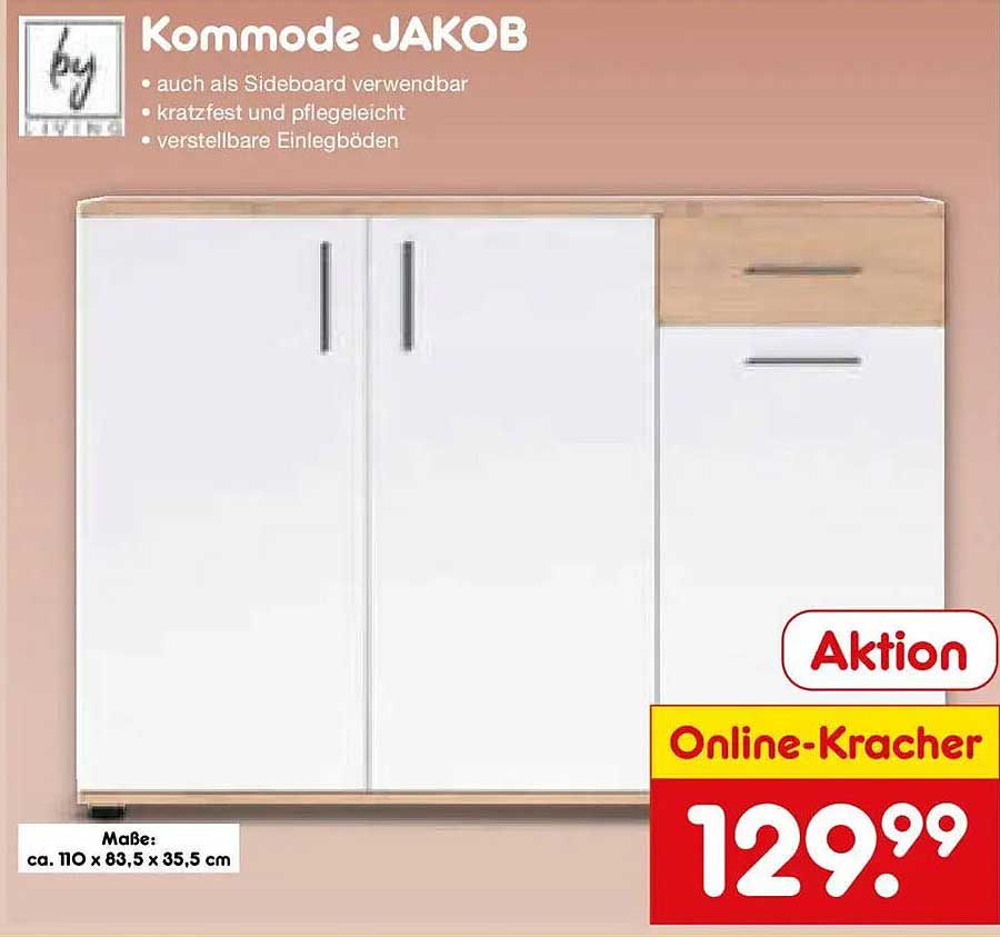 Kommode JAKOB - Vielseitig und Stylisch