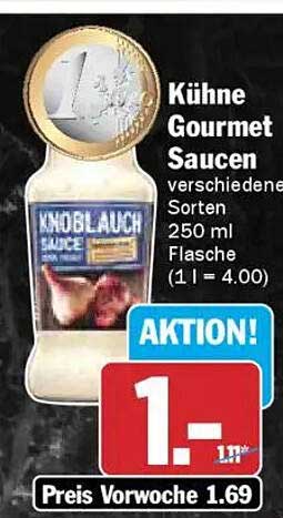 Kühne Gourmet Saucen verschiedene Sorten 250 ml Flasche