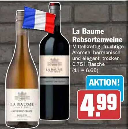 La Baume Rebsortenweine