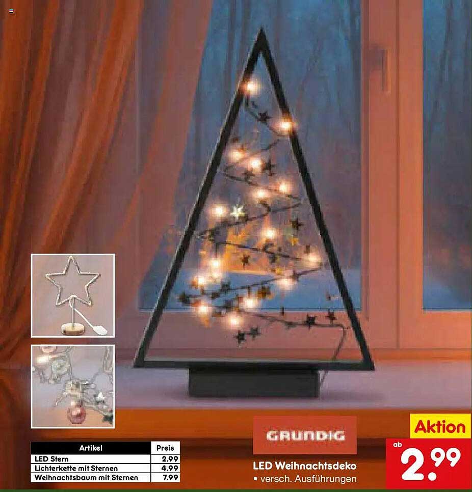 LED Weihnachtsdeko – verschiedene Ausführungen