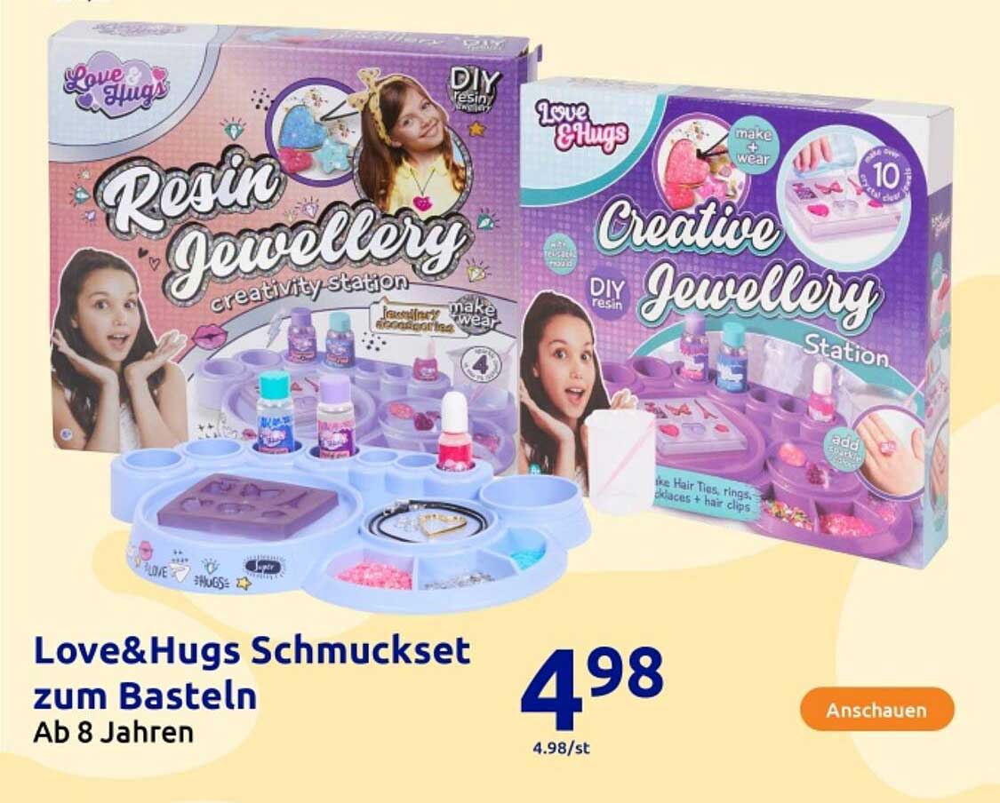 Love&Hugs Schmuckset zum Basteln