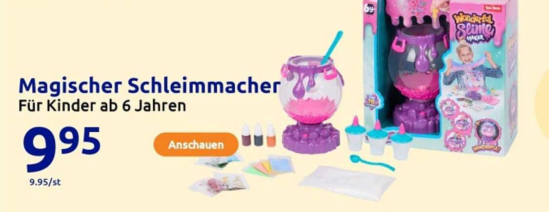 Magischer Schleimmacher für Kinder ab 6 Jahren