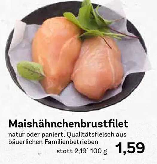 Maishähnchenbrustfilet - natur oder paniert