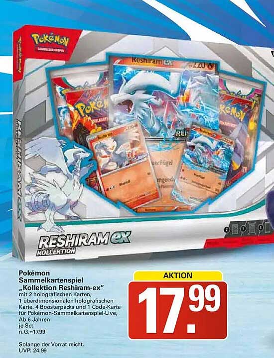 Pokémon Sammelkartenspiel - Kollektion Reshiram-ex