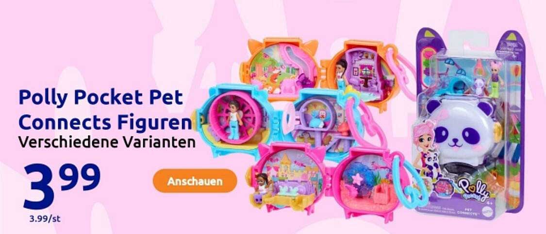 Polly Pocket Pet Connects Figuren - Verschiedene Varianten