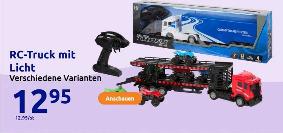 RC-Truck mit Licht – verschiedene Varianten