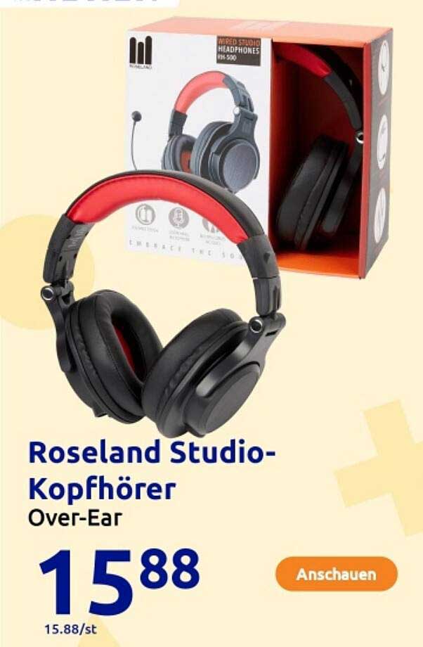 Roseland Studio-Kopfhörer Over-Ear