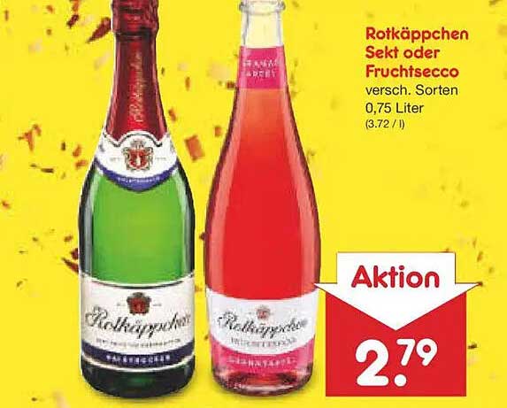 Rotkäppchen Sekt oder Fruchtsecco - verschiedene Sorten 0,75 Liter