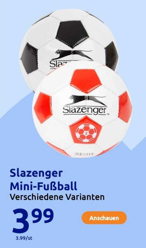 Slazenger Mini-Fußball - Verschiedene Varianten
