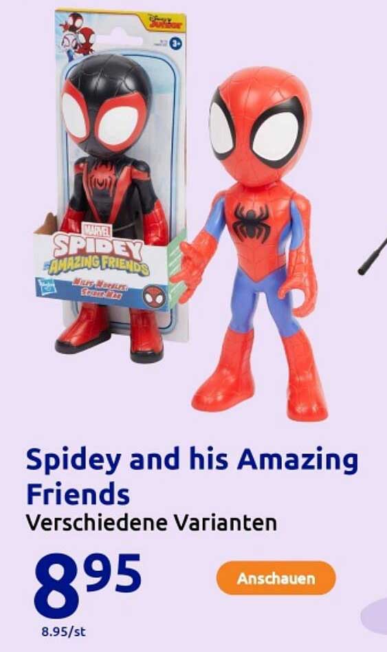 Spidey and his Amazing Friends - Verschiedene Varianten