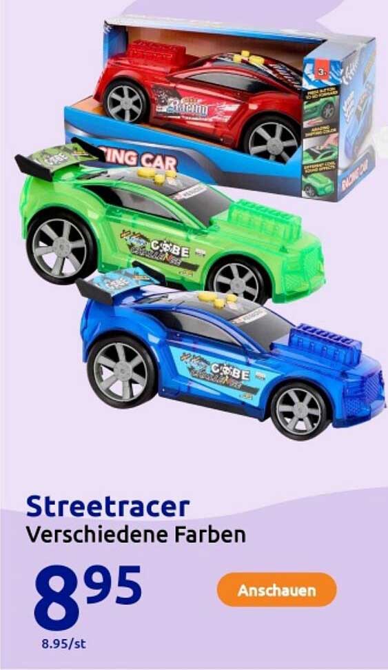 Streetracer - Verschiedene Farben