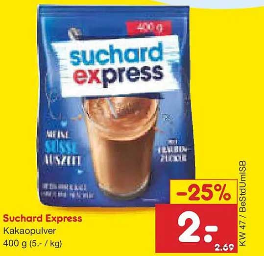 Suchard Express Kakaopulver 400 g