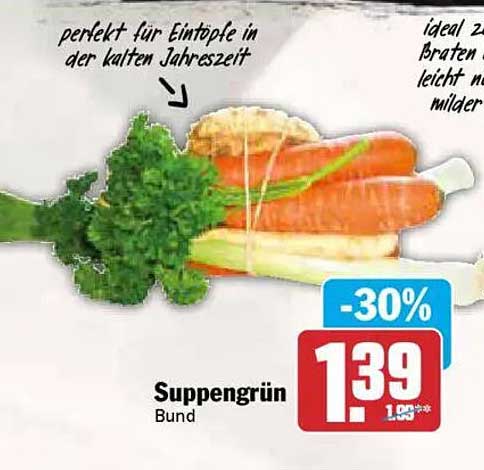 Suppengrün Bund - Frisches Gemüse für kreative Küche