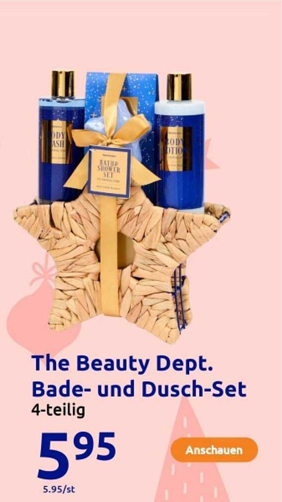 The Beauty Dept. Bade- und Dusch-Set 4-teilig