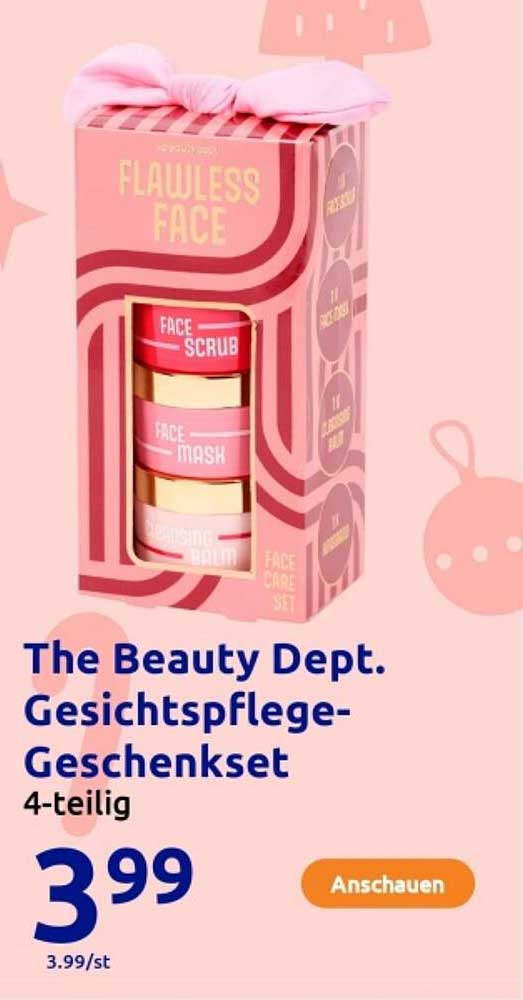The Beauty Dept. Gesichts pflege-Geschenkset 4-teilig