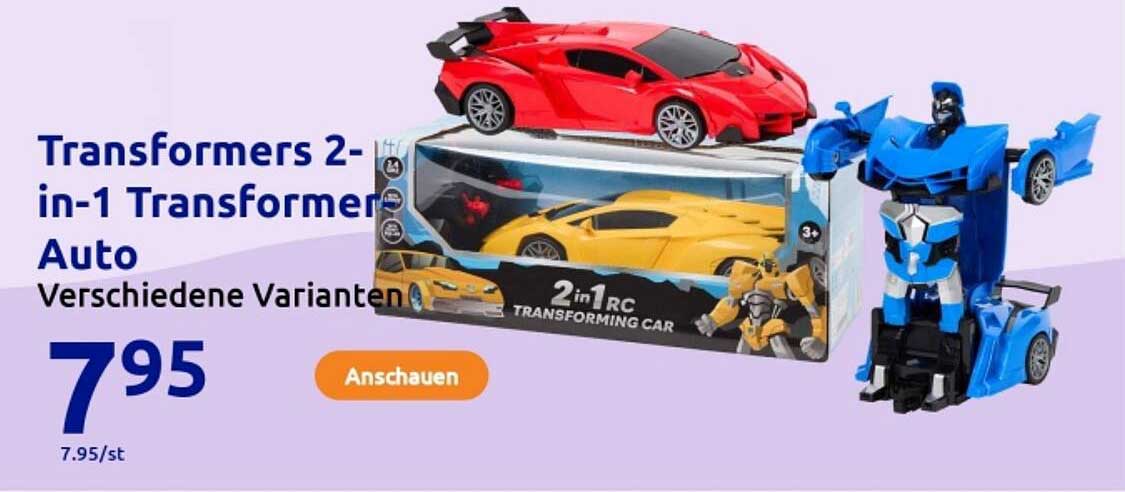 Transformers 2-in-1 Transformers Auto - Verschiedene Varianten