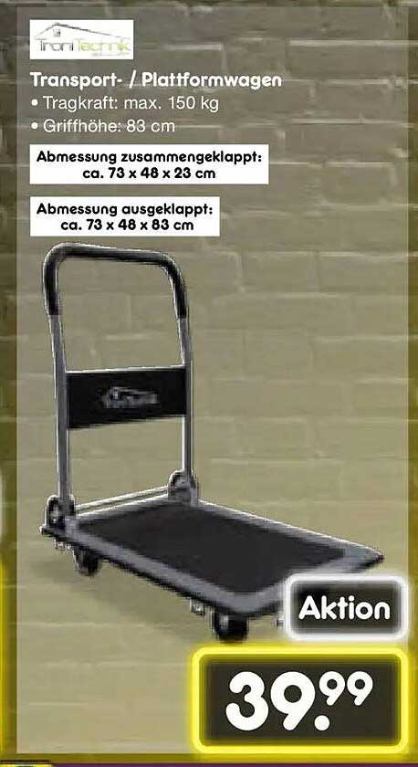 Transport-/Plattformwagen