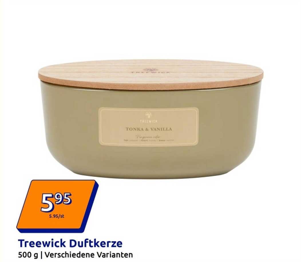 Treewick Duftkerze Tonka & Vanilla 500 g