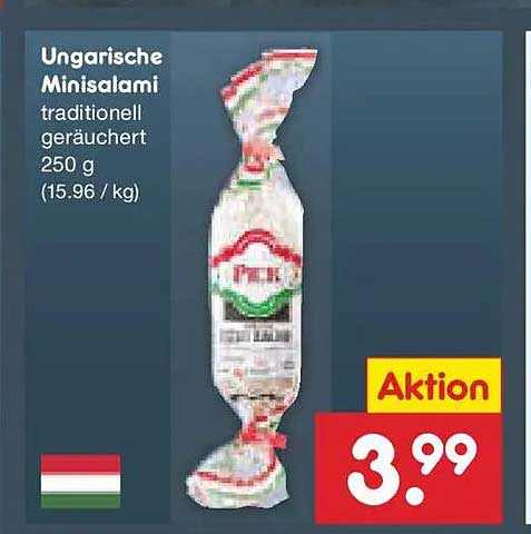Ungarische Minisalami - traditionell geräuchert 250 g