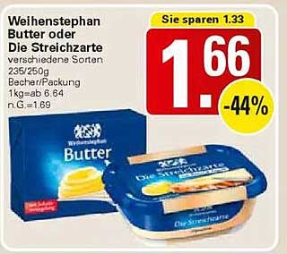 Weihenstephan Butter oder Die Streichzarte 235/250g