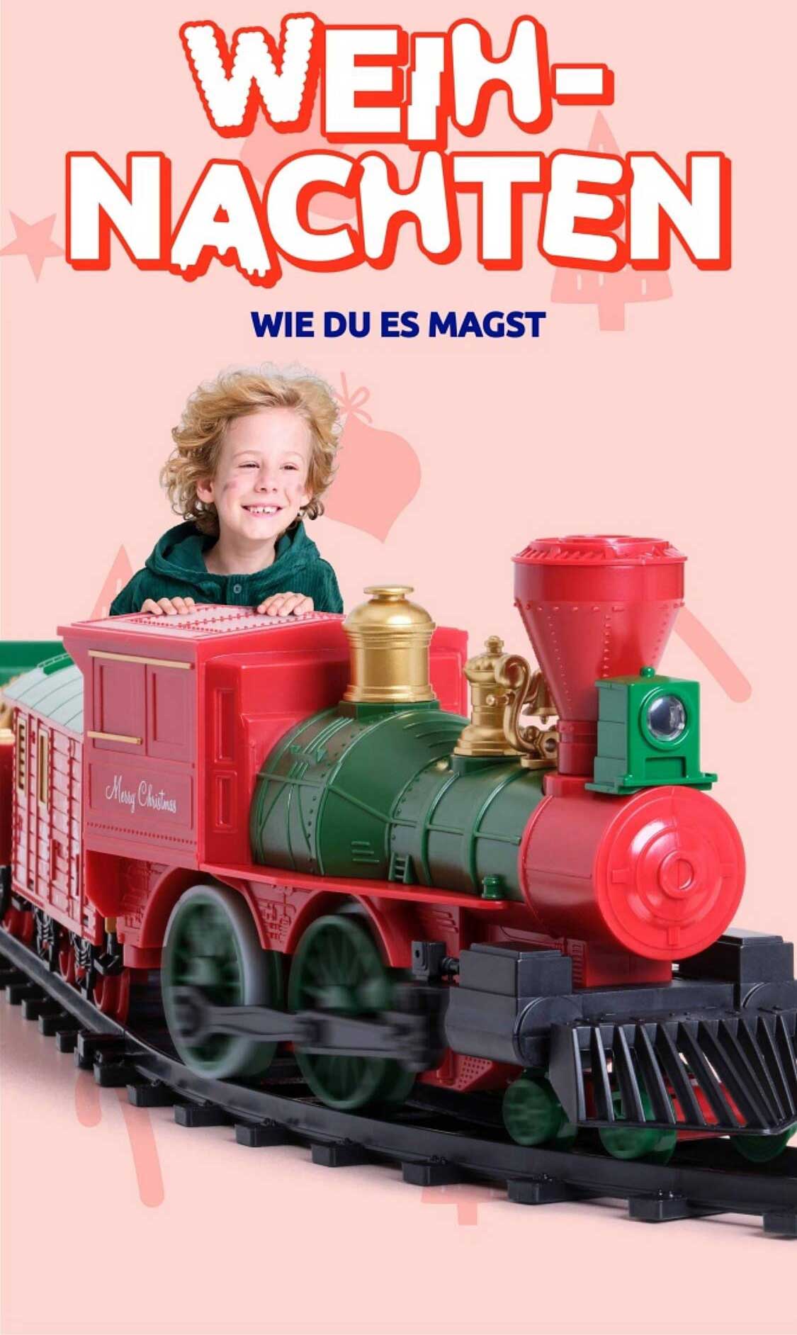 Weihnachtszug für Kinder