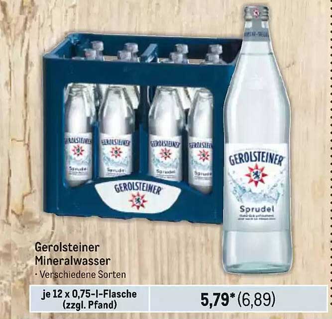 Gerolsteiner Mineralwasser