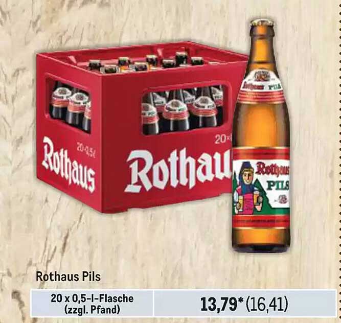 Rothaus Pils Angebot bei METRO