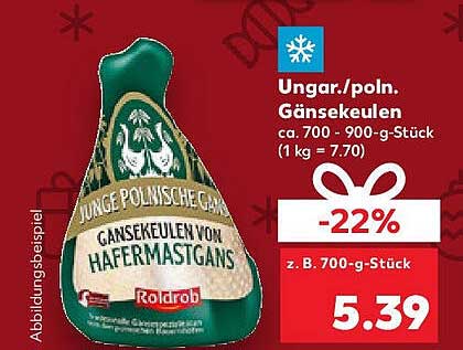 Ungar./poln. Gänsekeulen